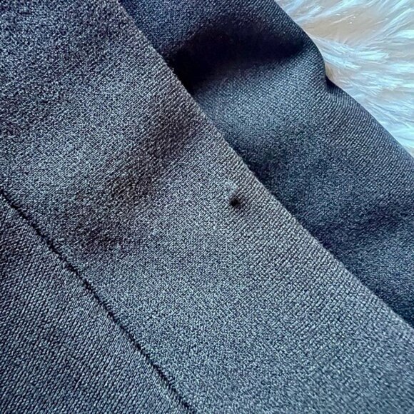 Anne Klein Wide Leg Pull On Black Dress Pants M - Picture 9 of 13